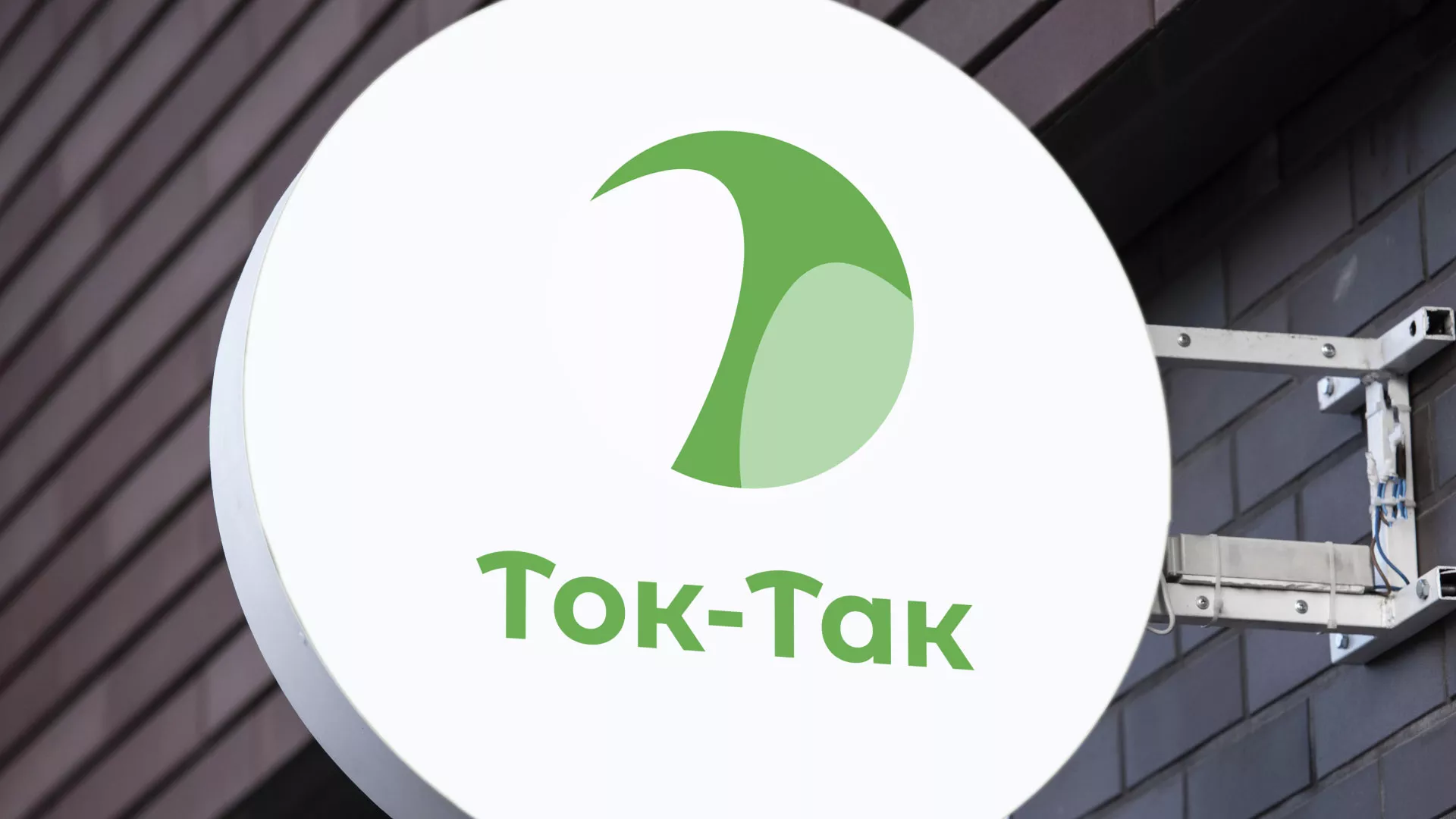 Разработка логотипа аутсорсинговой компании «Ток-Так» в Камне-на-Оби