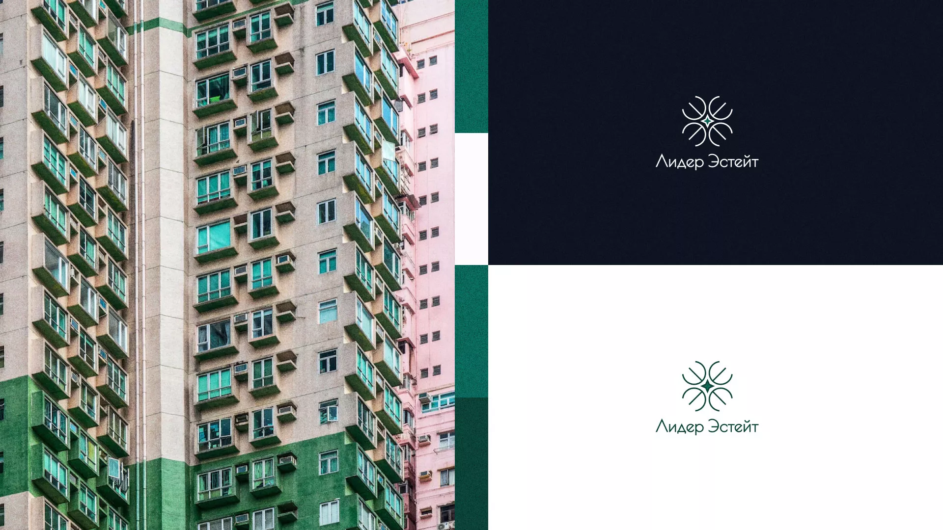 Создание логотипа компании «Лидер Эстейт» в Камне-на-Оби