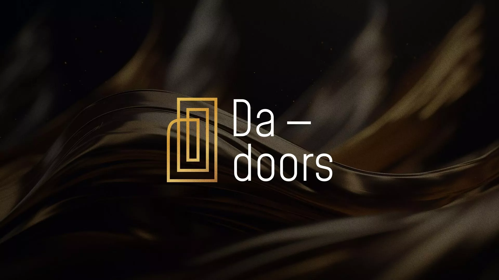 Разработка логотипа для компании «DA-DOORS» в Камне-на-Оби